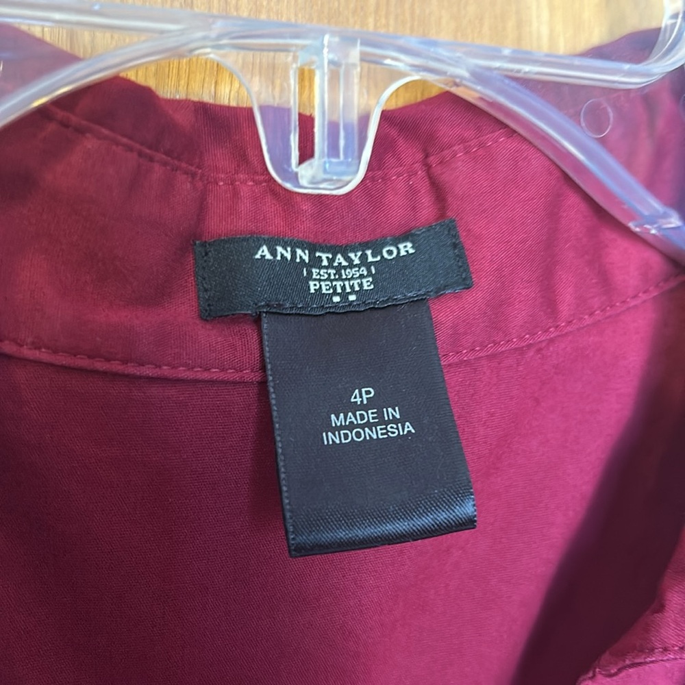 Ann Taylor Oxford NWOT - Picture 3 of 3